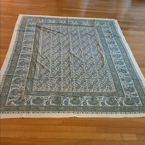 Set of 2 Paisley Linen Patterned Tapestries